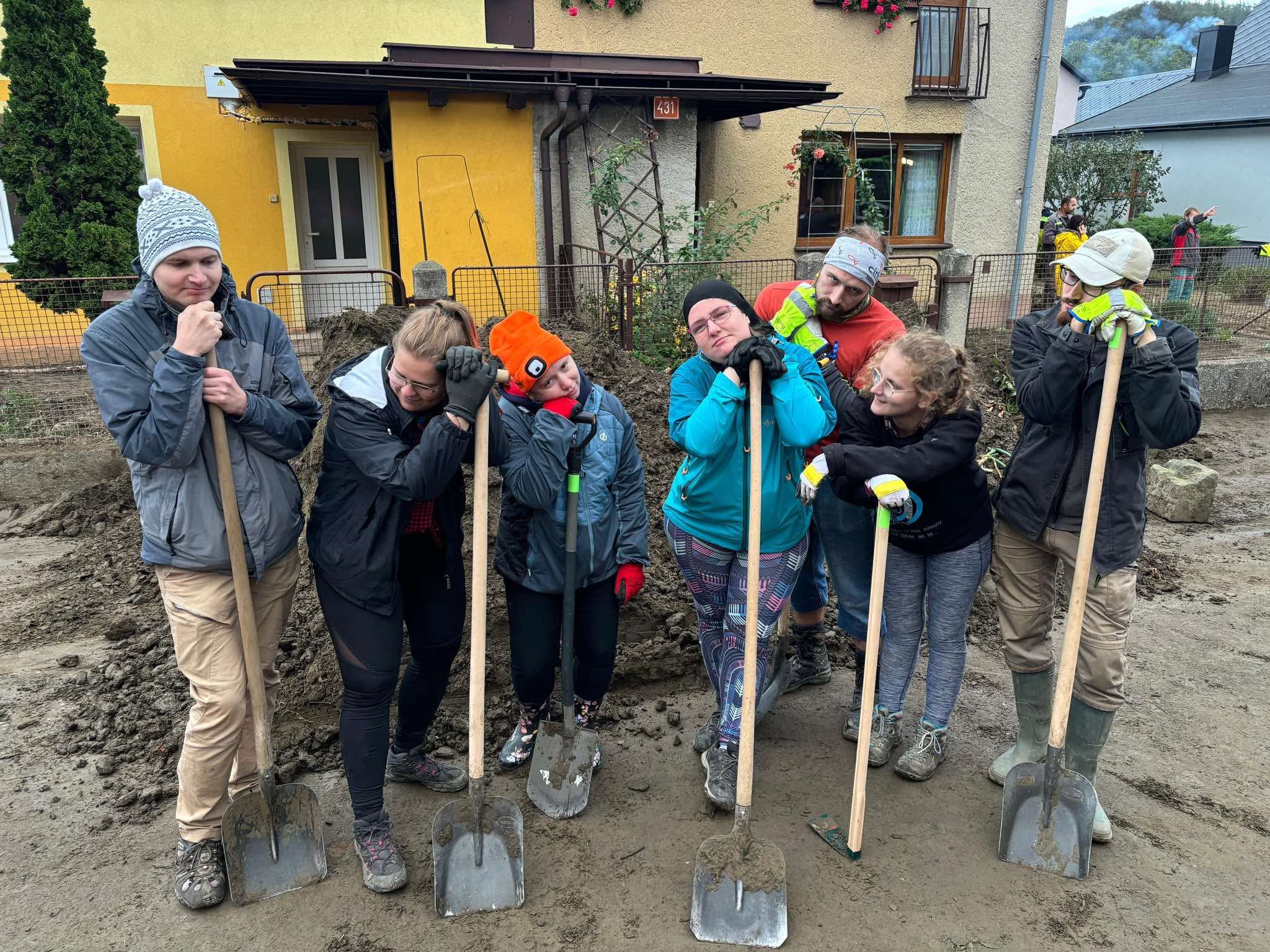 Pomoc na Jesenicku po povodních 2024